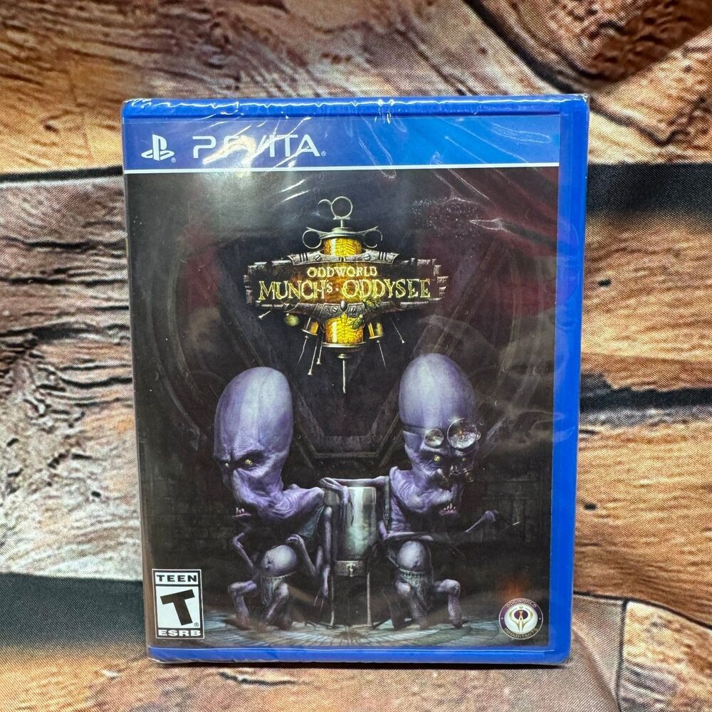 Oddworld Munchs Oddysee HD Limited Run Games LRG 119 Sony PS Vita PlayStation